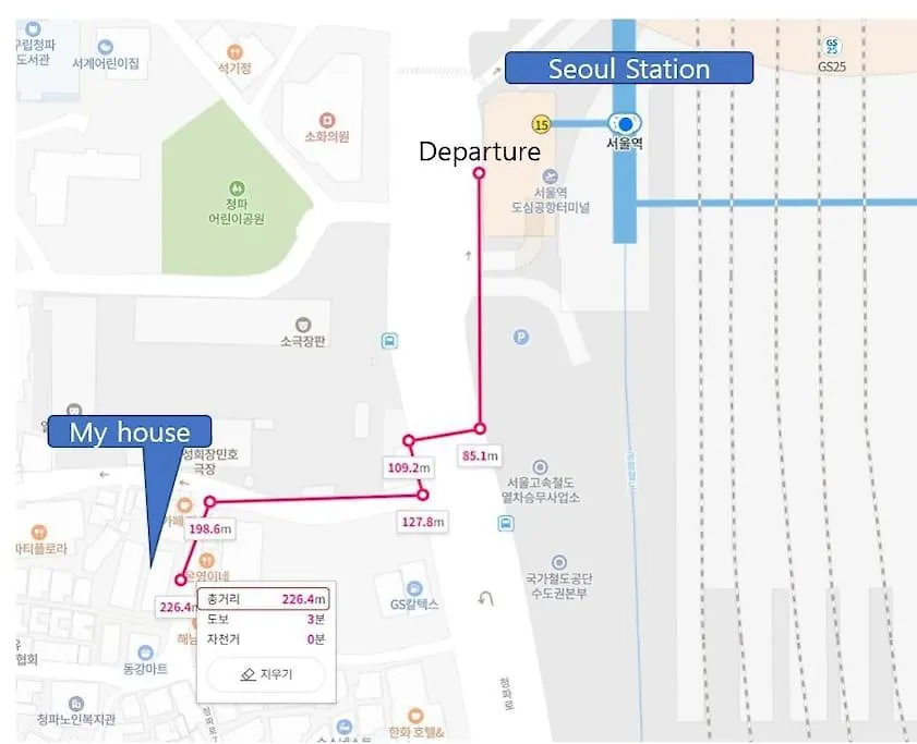 דירות Seoul Station Joey N Ray House